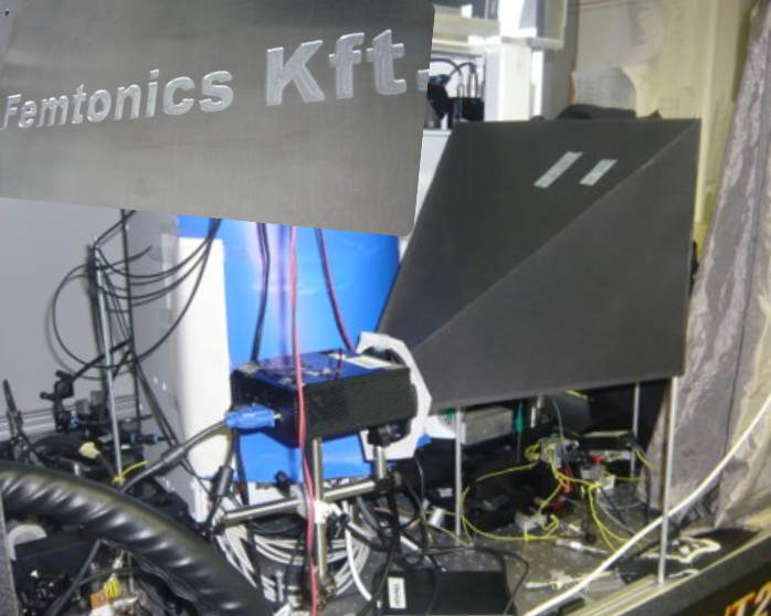 Laboratory & first company sign